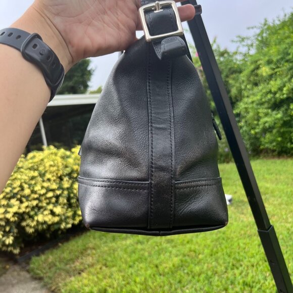 Coach Legacy Molly Black Leather Satchel Bag Handbag Purse - Picture 10 of 15